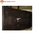 Spessore delle mattonelle 17mm-200mm della pietra del granito di Brown &amp; di Tan per il controsoffitto della cucina