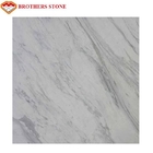 Spessore di pietra di marmo bianco della lastra 18mm di Volakas grande, campione libero