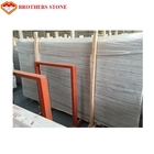 Marmo di legno grigio/bianco della Cina della vena per la pietra delle mattonelle parete/del pavimento