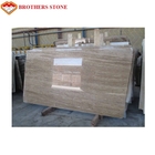 Dimensione standard del travertino di spessore di marmo beige di pietra naturale della lastra 15-30mm