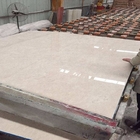 Il marmo crudo commerciale blocca la dimensione standard spessa di 1,8 cm per all'aperto