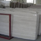 Mattonelle di marmo bianche di legno durevoli di nuova buona qualità