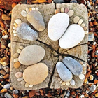 Ciottoli del Footmark della roccia piccoli per il cortile sveglio del marciapiede del giardino