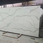Taglio - - pietra artificiale del quarzo di dimensione, piani di lavoro bianchi della cucina del quarzo