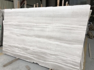 Mattonelle di marmo grige decorative di Atena, marmo di legno di sguardo del bagno tagliato alla dimensione