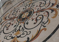 Modelli del pavimento del medaglione del mosaico di colore misto per l'hotel/residenziale rotondi