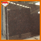 Mpa 14,5 Tan Brown Granite Stone Tiles naturale per i punti