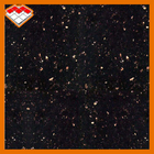 Il granito nero dell'oro 60*60*Cm della galassia piastrella le lastre per il pavimento della parete