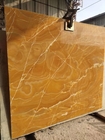 Fiammifero in bustina antico traslucido Siena Stone arancio di Honey Onyx Slab Amber Marble