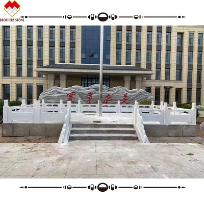 Termini di consegna FOB/CNF Marmo bianco Rali portaportico Balcone Barricata Balustrade per villa