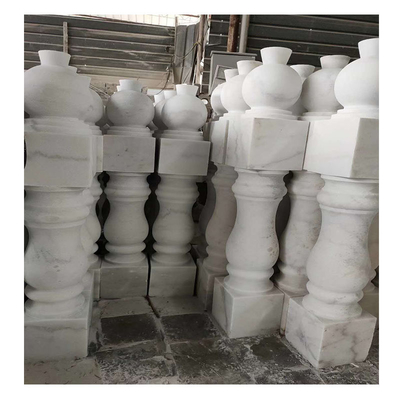 Baluster di pietra di marmo di granito bianco per ringhiera Condizioni di consegna FOB/CNF