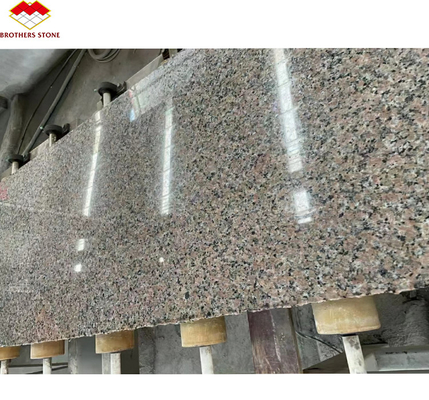 Finitura superficiale raffinata moderna Rosa rosa Porrino 635 lastra di granito per la decorazione della villa