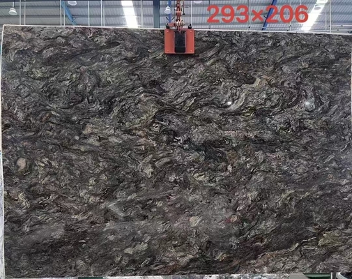 Slabs di pietra di granito nero di oro naturale brasiliano per banchi e tavoli CNF Trade