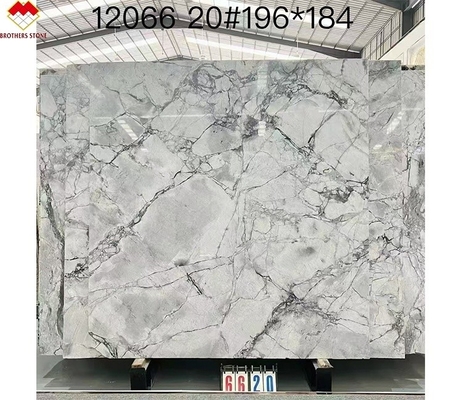 Fratelli Pietra Moderna Calacatta Borghini Marmo Bianco Quartzita Piastra per Pavimento Villa