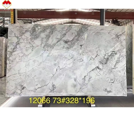 Fratelli Pietra Moderna Calacatta Borghini Marmo Bianco Quartzita Piastra per Pavimento Villa