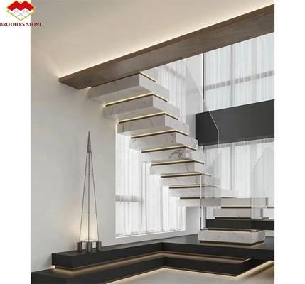 Interior Home Furniture Scala Step Light Design con pietra sinterizzata artificiale moderna