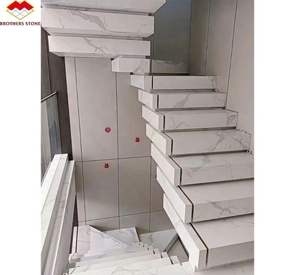 Interior Home Furniture Scala Step Light Design con pietra sinterizzata artificiale moderna