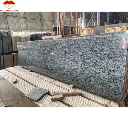 Blocchi di granito in forma di pietra tagliati su misura in verde oliva G612 con finitura superficiale affilata