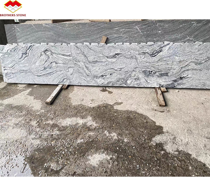 Low Per Square Foot Viscon White Granite Slabs per il rivestimento delle pareti esterne delle moderne ville