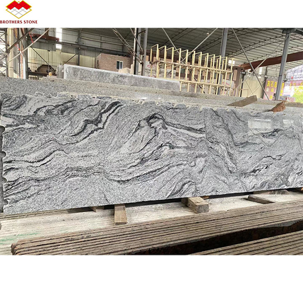 Low Per Square Foot Viscon White Granite Slabs per il rivestimento delle pareti esterne delle moderne ville