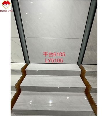 Anti-slip vetrata passo passo pavimento piastrella di marmo moderno guardare per il muro esterno personalizzato