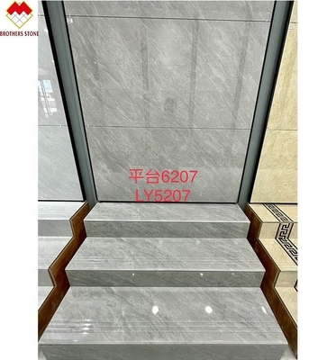 Anti-slip vetrata passo passo pavimento piastrella di marmo moderno guardare per il muro esterno personalizzato