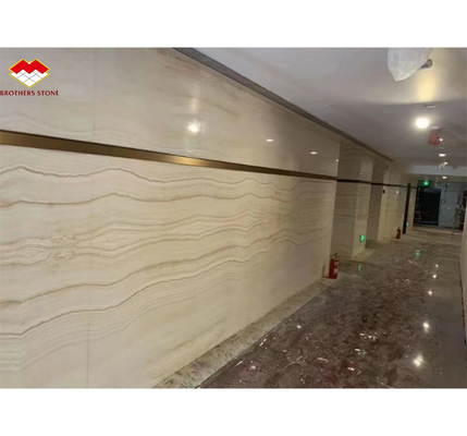 Moderno stile di design alberghiero trasparente lamiera di marmo di giada bianca per pareti e pavimenti