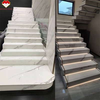 2800*600mm 1200*3600mm Dimensioni standard Piastrelle per pavimenti per scale Materiale da costruzione