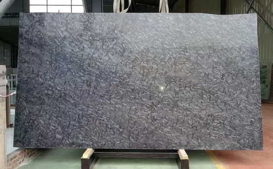 Superficie in cuoio naturale spazzolato Matrice VersaceNero classico Quartzita nera da banco dal Brasile