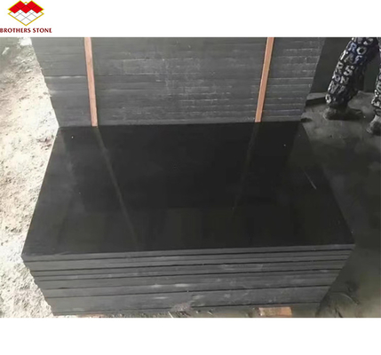 Stile di design moderno Shanxi Black Granite Blocks 18mm Spessore Absolute Black Granite Slab