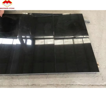Stile di design moderno Shanxi Black Granite Blocks 18mm Spessore Absolute Black Granite Slab