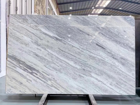 Brasile Blu Cristallo Quartzita Marmo Pietra retroilluminata Slab per Modern Vanity Countertop