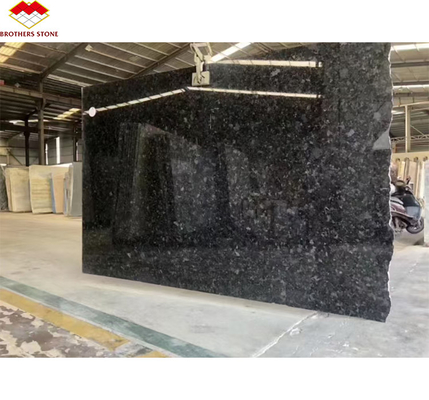 Moderno stile elegante piastra di granito di marmo nero per il bancone della villa e l' arredamento esterno