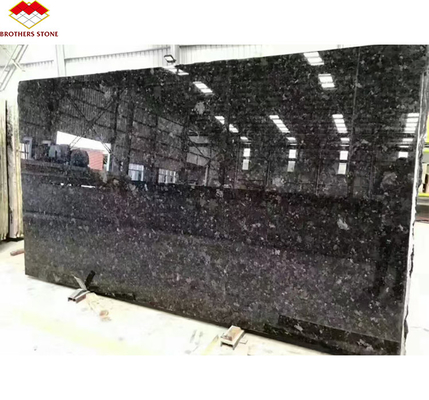 Moderno stile elegante piastra di granito di marmo nero per il bancone della villa e l' arredamento esterno
