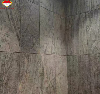 Legno flessibile Legno naturale di pietra MCM Veneer per rivestimento di pareti Tessitura piastrelle Hotel 1 mm sottile