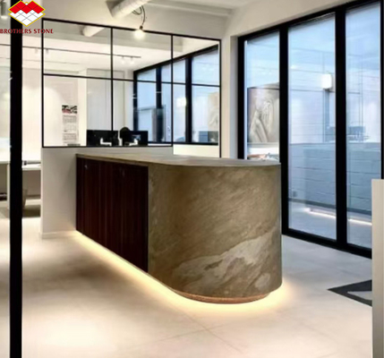 Flessibili lamiere di pietra rivestimento murale in design moderno per interni di hotel villa