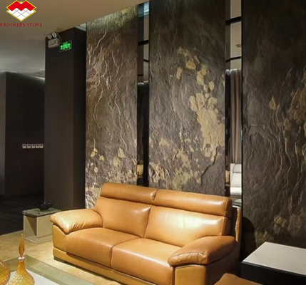 Piastrelle da parete in pietra naturale ultra-sottile per l'arredamento degli interni degli hotel moderni