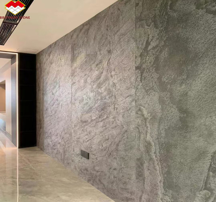 Piastrelle da parete in pietra naturale ultra-sottile per l'arredamento degli interni degli hotel moderni