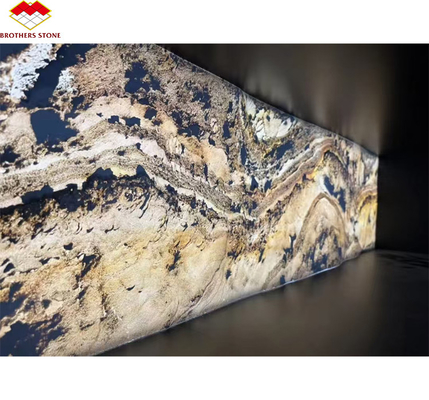 Verniciatura in pietra naturale skinrock per la decorazione flessibile dei pannelli murali interni moderni
