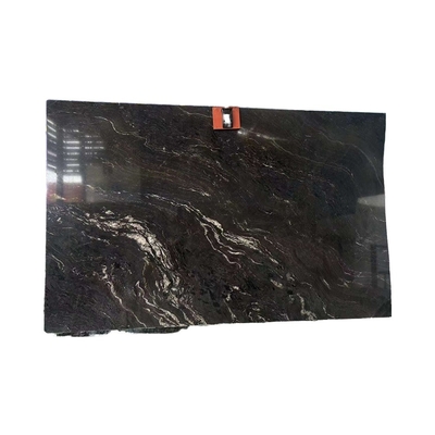 La lastra di granito cosmico nero Gucci lucidato dal Brasile per cucina e bagno moderni