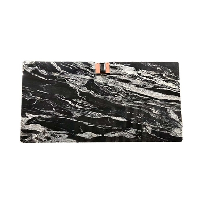 Componente Lavabo lucidato Black Quartzite Vanity Top per il design finale del bagno in Brasile