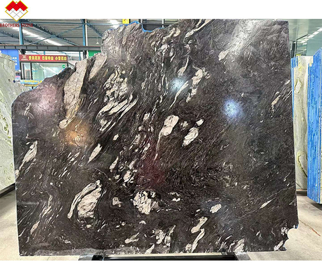 Componente Lavabo lucidato Black Quartzite Vanity Top per il design finale del bagno in Brasile