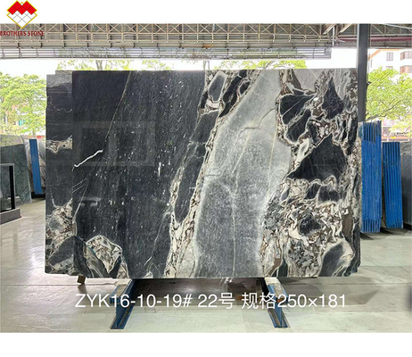 Porta lucidata Design di confine di muro Marmo Elefante bianco di marmo lastra con spessore di 20 mm