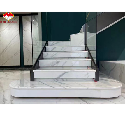 Tavolo da pranzo in cristallo bianco Nano Top Moderno Grande Slab Look Marmo Porcellana Piastrelle per Passi