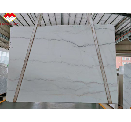 Cantina di marmo bianco di Guangxi, blocco naturale moderno per decorazioni interne di hotel