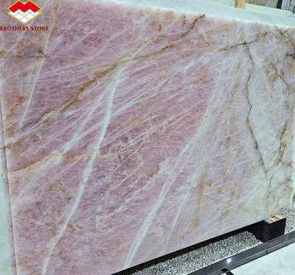 Grandi lastre di cristallo di marmo finito per il lussuoso moderno design del bagno dell'hotel