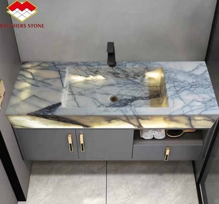 Pietra naturale lavandino decorativo Calcatta Viola Marmo vasca da bagno di lusso