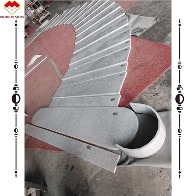 ODM/OEM Customized Marmo Cristallo Bianco per Scale Thread Onyx Scala di Marmo a Foshan