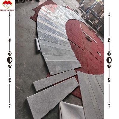 ODM/OEM Customized Marmo Cristallo Bianco per Scale Thread Onyx Scala di Marmo a Foshan
