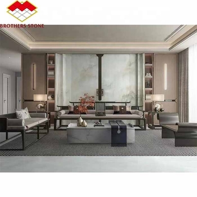 Tipo di marmo in lastra di onice bianco per il piano da cucina di lusso e il design delle pareti da Yunfu